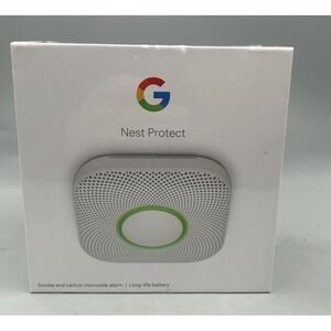 Google Nest Protect Battery Carbon Monoxide Smoke Detector - S3000BWES - Sealed